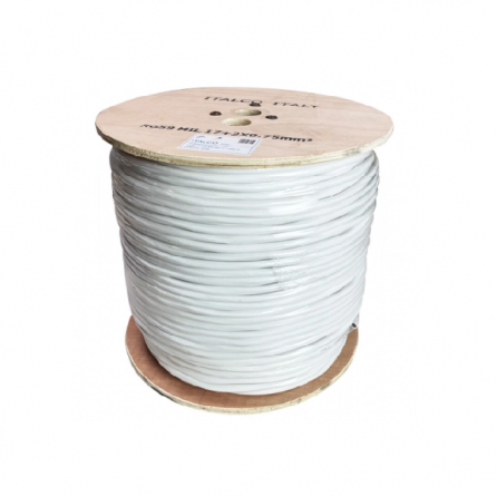 Kabal RG59+2X0,75mm/bijeli