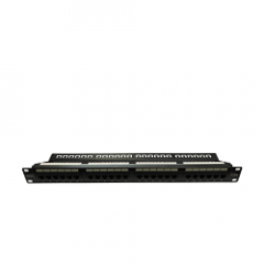 Patch panel 19" 24 x cat.6 1H